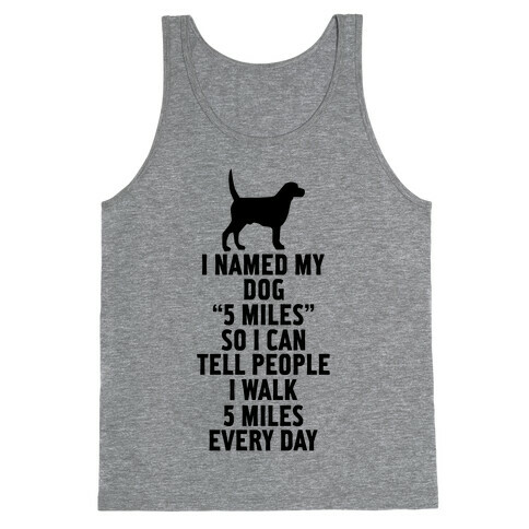 5 Miles Tank Top