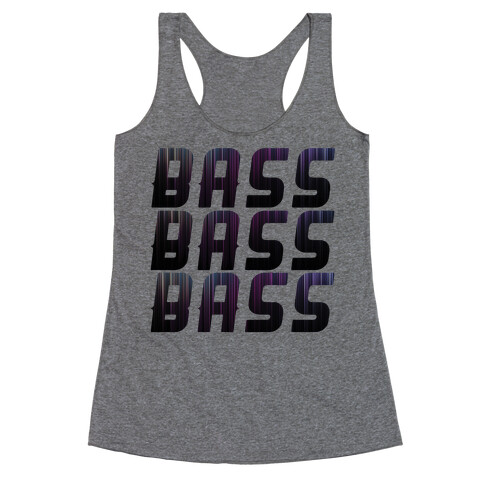 So Much Bass Racerback Tank Top