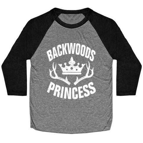 Backwoods Princess Baseball Tee