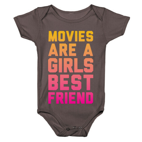 Movies Are a Girls Best Friend Baby One-Piece