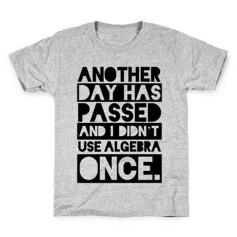 Useless Algebra Kids T-Shirt