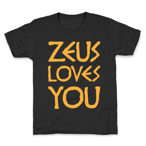 Zeus Loves You Kids T-Shirt