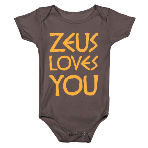 Zeus Loves You Baby One-Piece