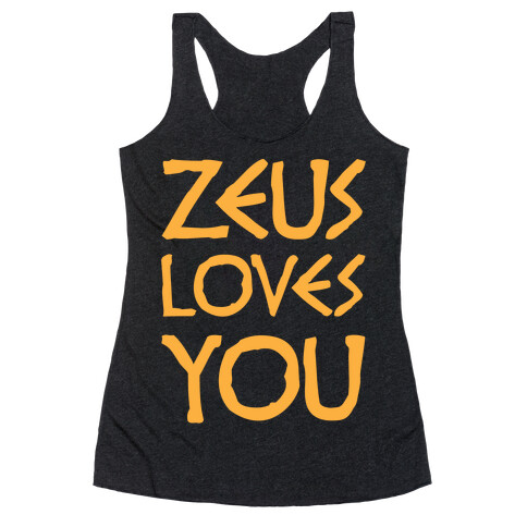 Zeus Loves You Racerback Tank Top
