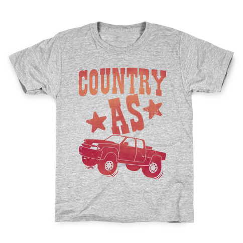Country as Truck Kids T-Shirt