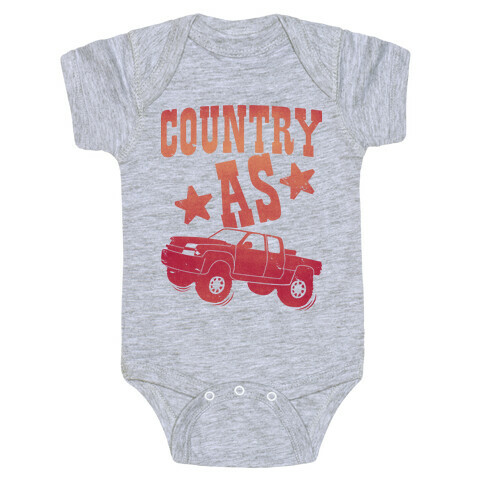 Country as Truck Baby One-Piece