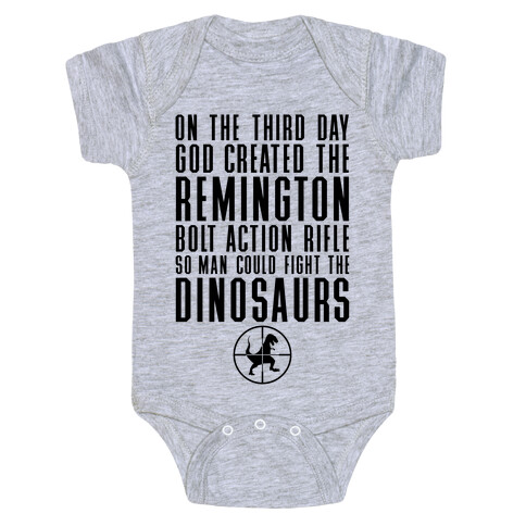 The Remington Bolt Action Rifle Baby One-Piece