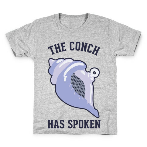 The Conch Has Spoken Kids T-Shirt
