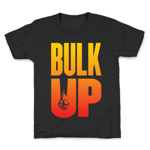 Bulk Up (Sunset) Kids T-Shirt