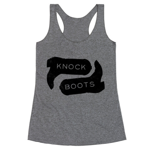 Knock Boots Racerback Tank Top