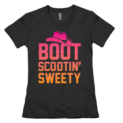 Boot Scootin' Sweety Womens T-Shirt