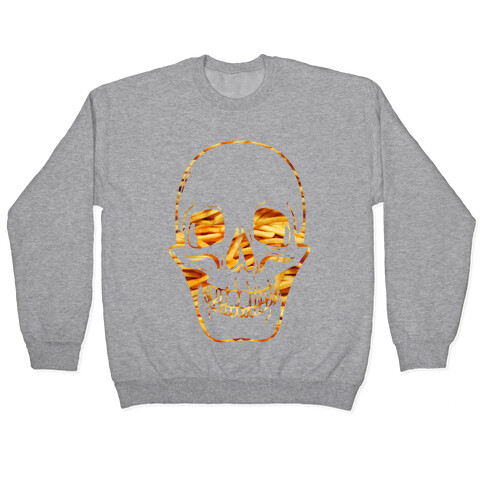 French Fry Skull Pullover