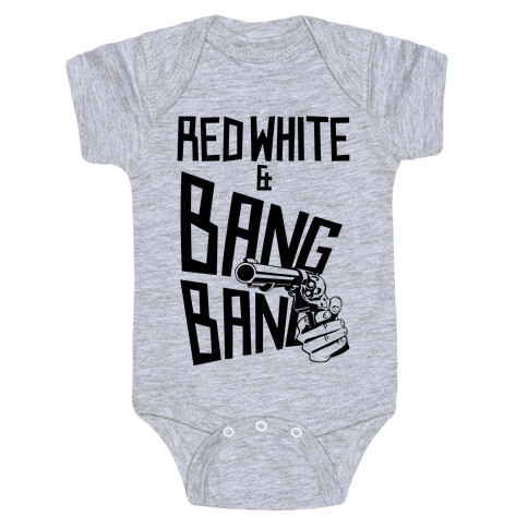 Red White and Bang Bang Baby One-Piece