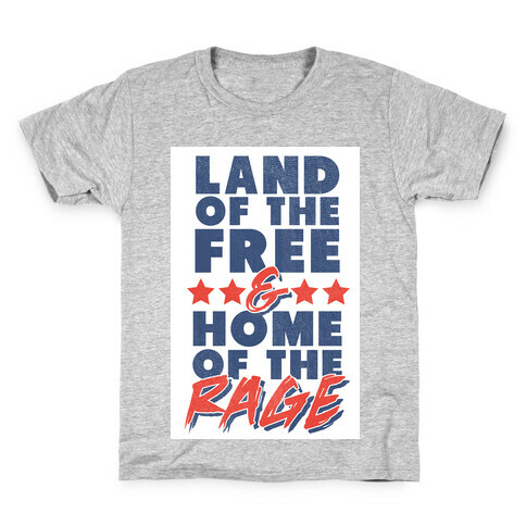 Land of the Free Home of The Brave Kids T-Shirt