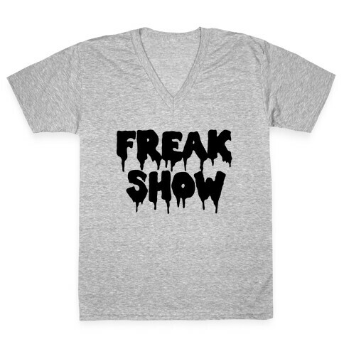 Freak Show V-Neck Tee Shirt