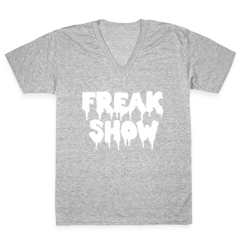 Freak Show V-Neck Tee Shirt