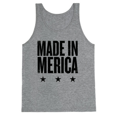 Made In Merica Tank Top