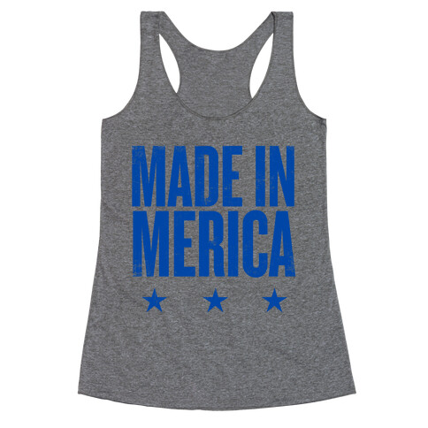 Made In Merica Racerback Tank Top