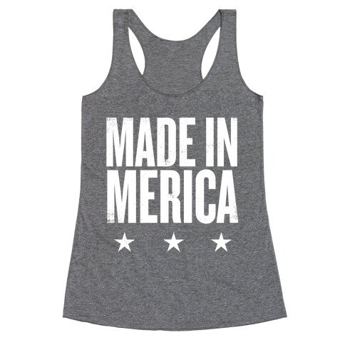 Made In Merica Racerback Tank Top