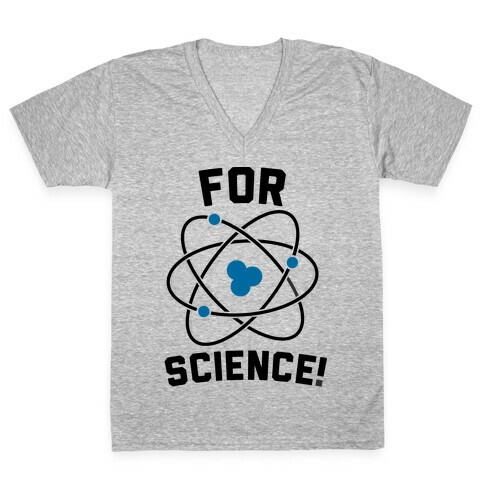 For Science V-Neck Tee Shirt