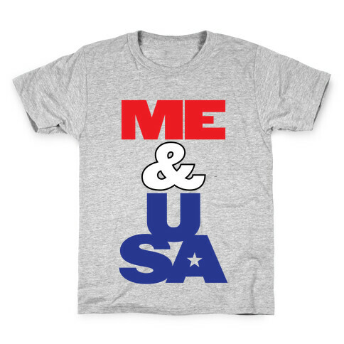 Me & USA Kids T-Shirt