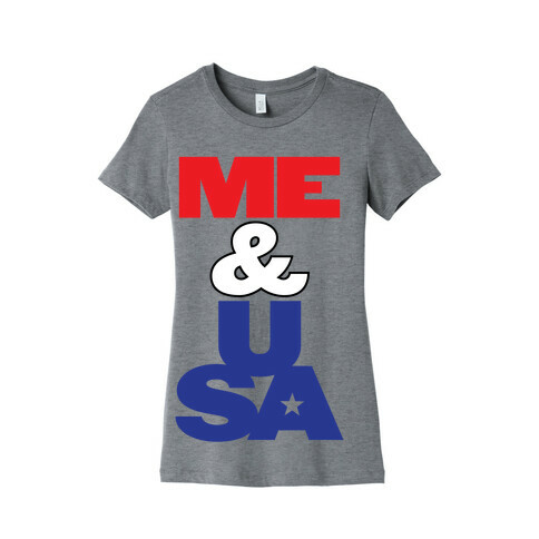 Me & USA Womens T-Shirt