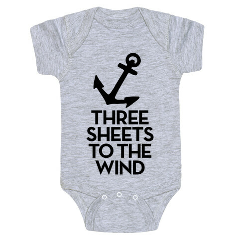 Three Sheets To The Wind Baby One-Piece