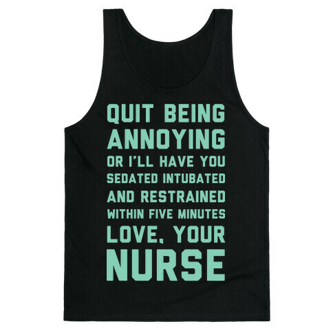 Love Your Nurse Tank Top