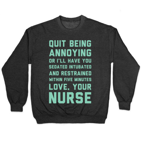 Love Your Nurse Pullover