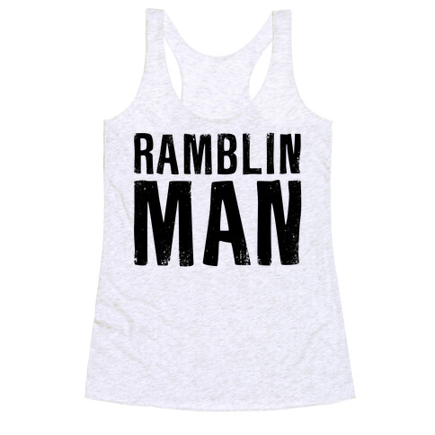 Ramblin Man Racerback Tank Top