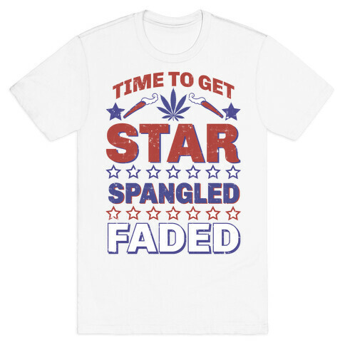 Star Spangled Faded T-Shirt