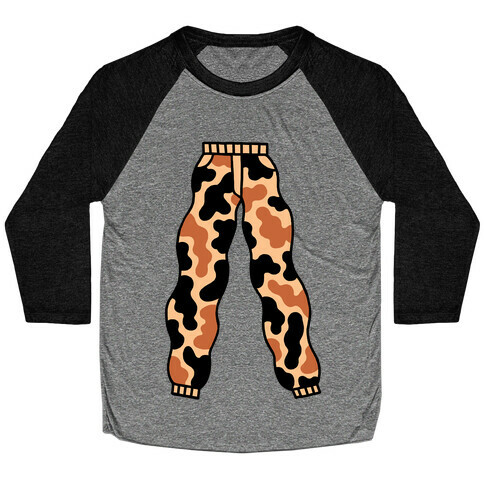 Camo Pants Baseball Tee