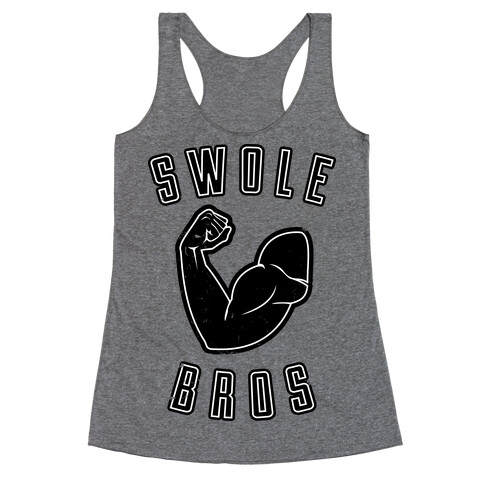 Swole Bros Left Racerback Tank Top