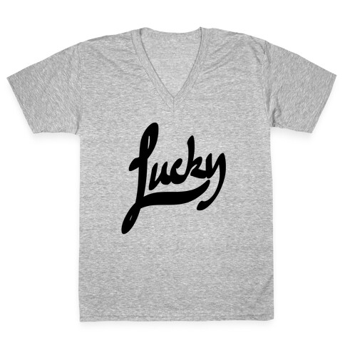 Lucky V-Neck Tee Shirt