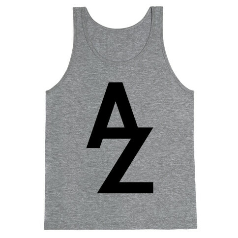 A To Z Tank Top