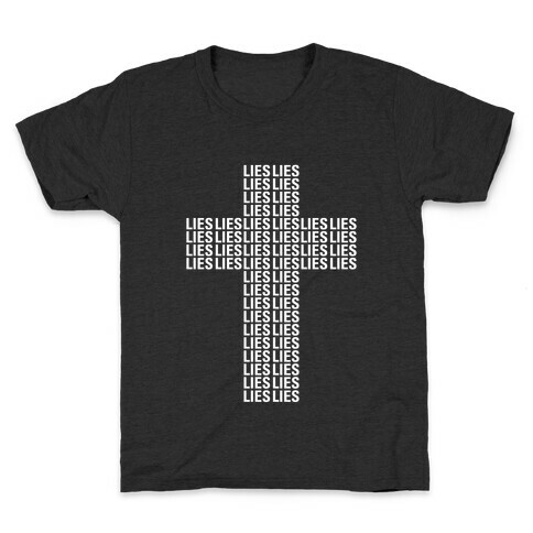 Cross of Lies Kids T-Shirt