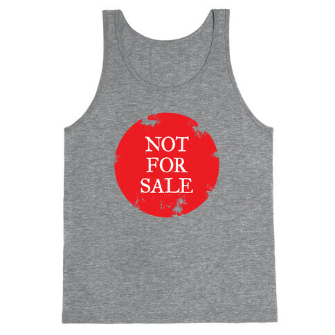 Not For Sale Tank Top