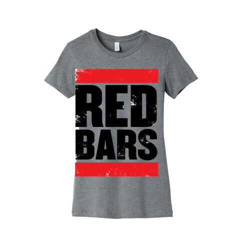 Red Bars Womens T-Shirt