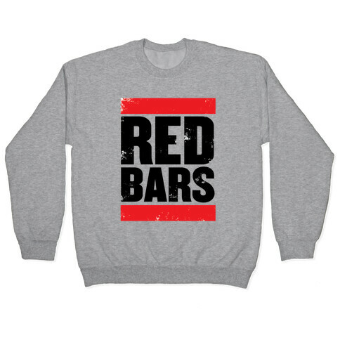 Red Bars Pullover