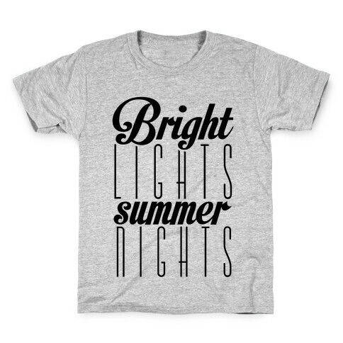 Summer Nights Kids T-Shirt