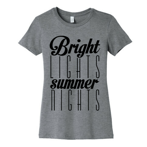 Summer Nights Womens T-Shirt