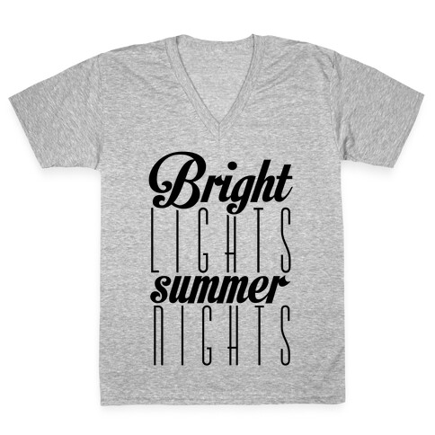 Summer Nights V-Neck Tee Shirt