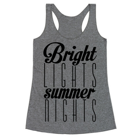 Summer Nights Racerback Tank Top