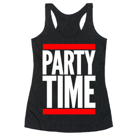 Party Time Racerback Tank Top