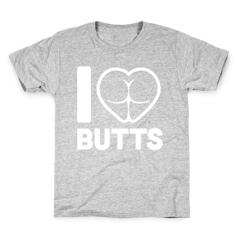 I Heart Butts Kids T-Shirt