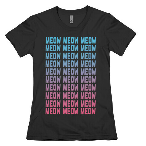 Meow Womens T-Shirt