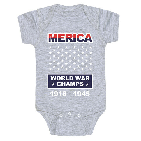 World War Champs Baby One-Piece