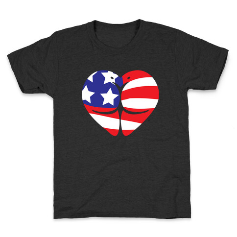 Red White and Booty Kids T-Shirt