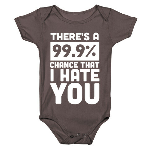 99.9% Hate Baby One-Piece