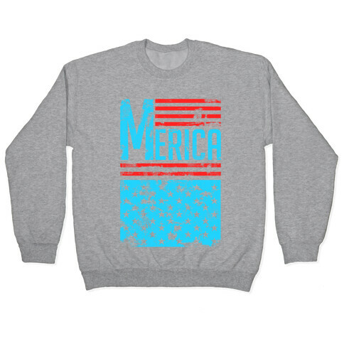Merican Flag Pullover